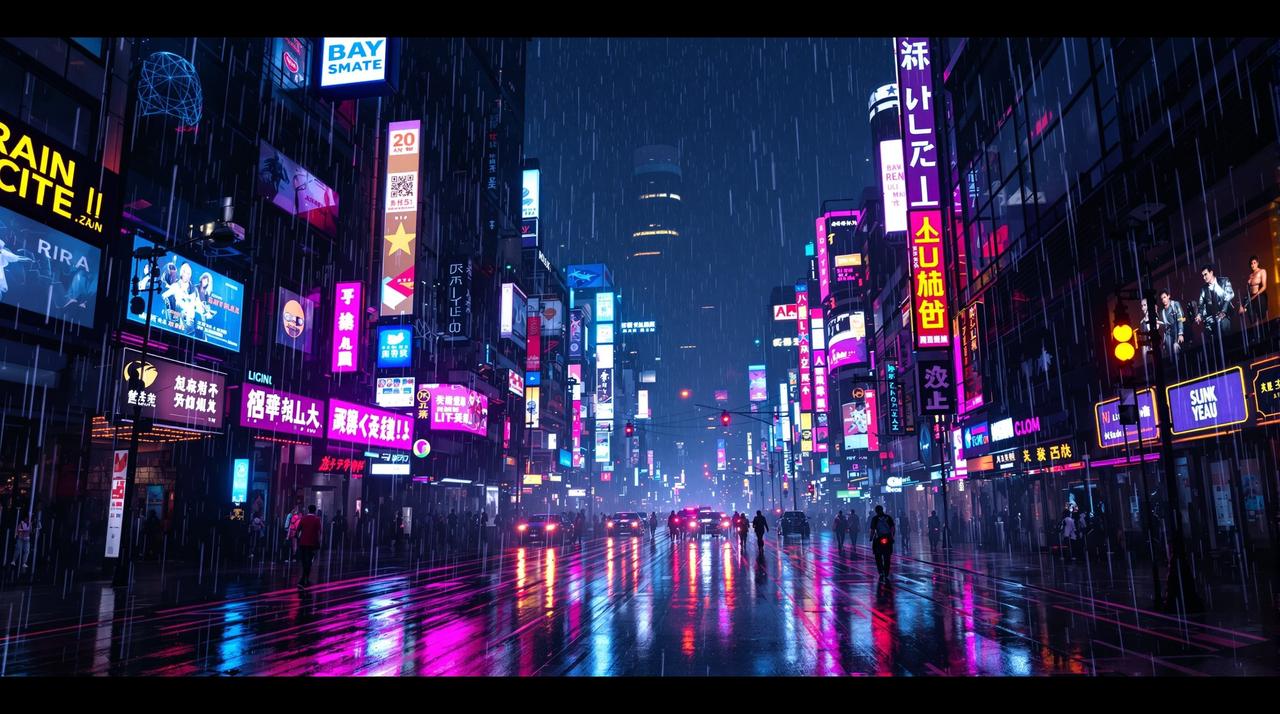 碰碰视频 - 赛博朋克：霓虹都市